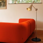 Tom Dixon Unbeaten Floor Lamp in Living Room