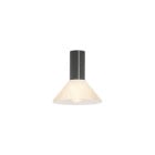 CTO Lighting Torres Ceiling Light Short Bronze Alabaster