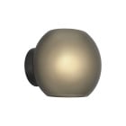 Astro Luna Wall Light Dark Smoke Frosted