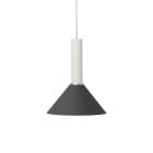 Ferm Living Collect High Socket Pendant Cone White Black