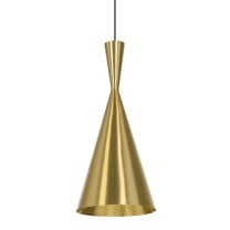 Tom Dixon Beat LED Tall Pendant - Brass