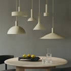 Ferm Living Collect High Socket Pendant Cone Lifestyle Dining Table