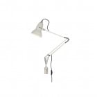 Anglepoise Original 1227 Lamp With Wall Bracket Linen White