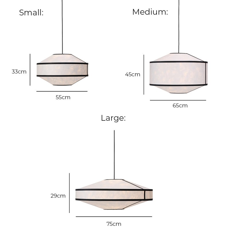 Specification Image for New Works Kite Pendant