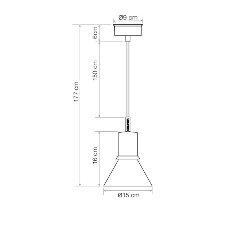 Specification Image for Anglepoise Type 80 Opal Glass Edition