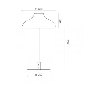 Rubn Bolero LED Table Lamp Specification 