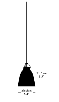 Specification image for Fritz Hansen Caravaggio Pendant